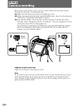 Preview for 12 page of Sony CCD-CR1 - Video Camera Recorder 8mm Operating Instructions Manual