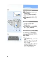 Preview for 24 page of Sony CCD-F36  / Manual de instrucciones / Mode d’emploi Operating Instructions Manual