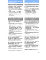 Preview for 65 page of Sony CCD-F36  / Manual de instrucciones / Mode d’emploi Operating Instructions Manual