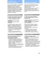 Preview for 127 page of Sony CCD-F36  / Manual de instrucciones / Mode d’emploi Operating Instructions Manual