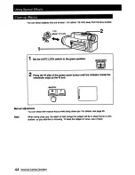 Preview for 44 page of Sony CCD-FX511 Operation Manual