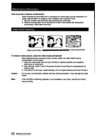 Preview for 62 page of Sony CCD-FX511 Operation Manual