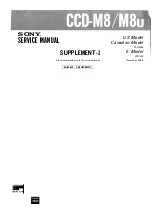 Preview for 92 page of Sony CCD-M8 Service Manual