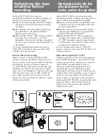 Preview for 54 page of Sony CCD-SC55   (English and Spanishl) Operating Instructions Manual