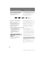 Preview for 54 page of Sony CCD TR 502 E Operating Instructions Manual