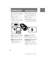 Preview for 70 page of Sony CCD-TR2200E Operating Instructions Manual