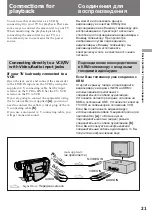 Preview for 21 page of Sony CCD-TR2300E Operating Instructions Manual