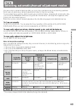 Preview for 63 page of Sony CCD-TR2300E Operating Instructions Manual