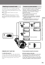 Preview for 73 page of Sony CCD-TR2300E Operating Instructions Manual