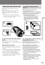 Preview for 81 page of Sony CCD-TR2300E Operating Instructions Manual