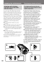 Preview for 82 page of Sony CCD-TR2300E Operating Instructions Manual