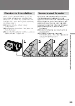 Preview for 99 page of Sony CCD-TR2300E Operating Instructions Manual