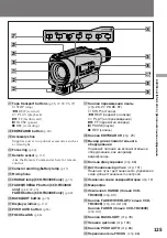 Preview for 125 page of Sony CCD-TR2300E Operating Instructions Manual