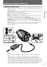 Предварительный просмотр 7 страницы Sony CCD-TR315/TR416 Operating Instructions Manual