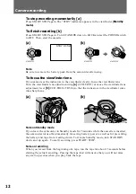 Preview for 12 page of Sony CCD-TR315/TR416 Operating Instructions Manual