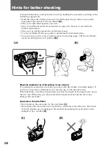 Preview for 16 page of Sony CCD-TR315/TR416 Operating Instructions Manual