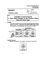 Preview for 273 page of Sony CCD-TR330E Service Manual