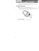 Preview for 6 page of Sony CCD-TR516 - Video Camera Recorder Hi8&trade Operating Instructions Manual