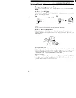 Preview for 12 page of Sony CCD-TR516 - Video Camera Recorder Hi8&trade Operating Instructions Manual