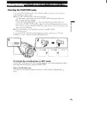 Preview for 15 page of Sony CCD-TR516 - Video Camera Recorder Hi8&trade Operating Instructions Manual