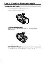 Preview for 8 page of Sony CCD-TR517WR - Video Camera Recorder 8mm Operating Instructions Manual