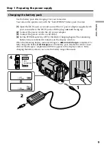 Preview for 9 page of Sony CCD-TR517WR - Video Camera Recorder 8mm Operating Instructions Manual