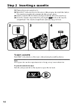 Предварительный просмотр 14 страницы Sony CCD-TR517WR - Video Camera Recorder 8mm Operating Instructions Manual