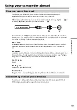 Preview for 53 page of Sony CCD-TR517WR - Video Camera Recorder 8mm Operating Instructions Manual