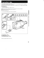 Предварительный просмотр 19 страницы Sony CCD-TR54 - Video Camera Recorder 8mm Operation Manual