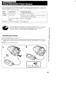 Предварительный просмотр 21 страницы Sony CCD-TR54 - Video Camera Recorder 8mm Operation Manual