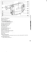 Предварительный просмотр 49 страницы Sony CCD-TR54 - Video Camera Recorder 8mm Operation Manual