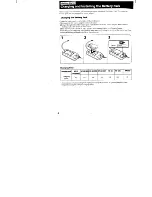 Preview for 6 page of Sony CCD-TR614 - Video Camera Recorder 8mm Operation Manual