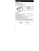 Preview for 14 page of Sony CCD-TR614 - Video Camera Recorder 8mm Operation Manual