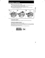 Preview for 9 page of Sony CCD-TR86 - Video Camera Recorder 8mm Operating Instructions Manual