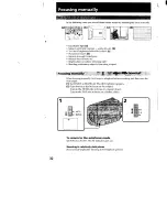 Предварительный просмотр 32 страницы Sony CCD-TR86 - Video Camera Recorder 8mm Operating Instructions Manual