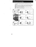 Предварительный просмотр 40 страницы Sony CCD-TR86 - Video Camera Recorder 8mm Operating Instructions Manual