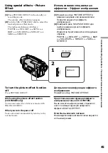 Preview for 45 page of Sony CCD-TR918E, CCD-TR717E, CCD-TR417E, CCD-TR427E, CCD-TR617E Operating Instructions Manual