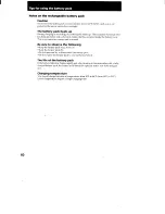 Preview for 57 page of Sony CCD-TR940 - Video Camera Recorder Hi8&trade Operating Instructions Manual