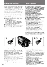 Предварительный просмотр 46 страницы Sony CCD TRV 94 E Operating Instructions Manual