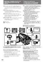 Предварительный просмотр 52 страницы Sony CCD TRV 94 E Operating Instructions Manual