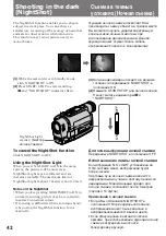 Preview for 42 page of Sony CCD TRV 95 E Operating Instructions Manual