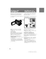 Preview for 60 page of Sony CCD-TRV101 Operating Instructions (English - Espanol) Operating Instructions Manual