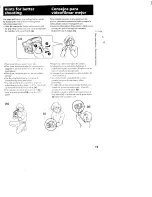 Предварительный просмотр 19 страницы Sony CCD-TRV101 - Video Camera Recorder Hi8&trade Operating Instructions Manual