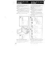 Предварительный просмотр 32 страницы Sony CCD-TRV101 - Video Camera Recorder Hi8&trade Operating Instructions Manual