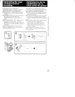 Предварительный просмотр 63 страницы Sony CCD-TRV101 - Video Camera Recorder Hi8&trade Operating Instructions Manual