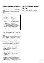 Preview for 3 page of Sony CCD TRV108 - Hi8 Camcorder With 2.5" LCD Operating Instructions Manual