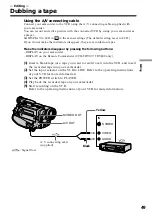 Preview for 49 page of Sony CCD TRV108 - Hi8 Camcorder With 2.5" LCD Operating Instructions Manual