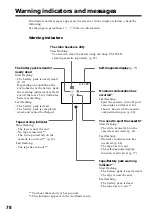 Preview for 78 page of Sony CCD TRV108 - Hi8 Camcorder With 2.5" LCD Operating Instructions Manual