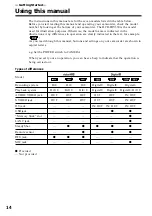 Preview for 14 page of Sony CCD-TRV118 Operating Instructions Manual