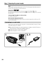 Preview for 24 page of Sony CCD-TRV118 Operating Instructions Manual